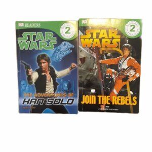 Star Wars DK Readers Level 2 Book Set: The Adventures Of Han Solo & Join The Reb